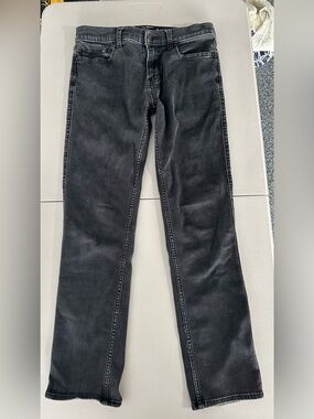 Hollister Men’s Black Slim Straight-Leg Jeans